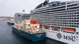 TotalEnergies Marine Fuels and The Cruise Division of MSC Group Complete First LNG Bunkering Operation in Marseille for MSC Cruises’ MSC World Europa