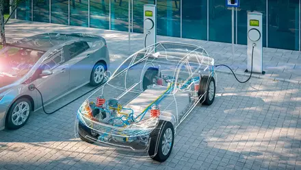 Componentes de automóvil eléctrico