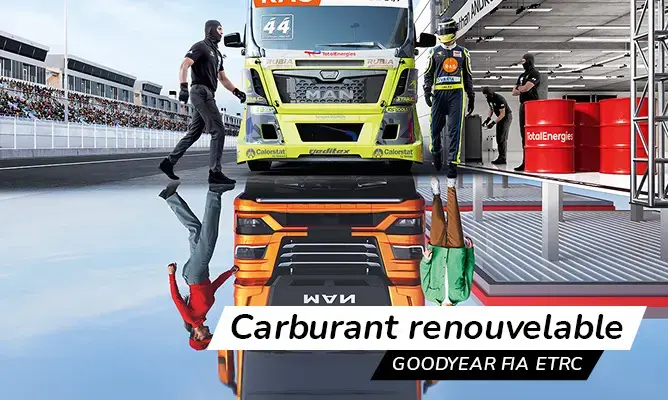 Carburant renouvelable - GoodYear FIA ETRC