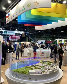 TotalEnergies stand at the Salon des Maires et Collectivités Locales