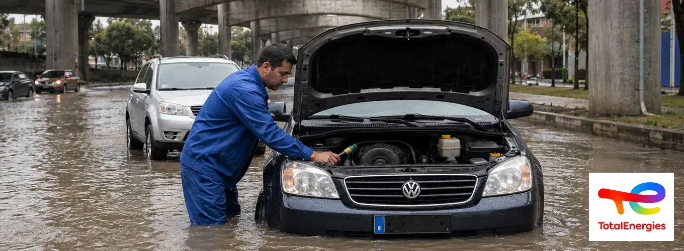 agua en el motor del auto_ 1360x500cm