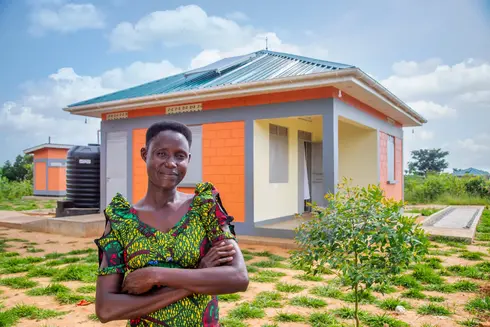 Tilenga and EACOP resettlement house - espera gipatho