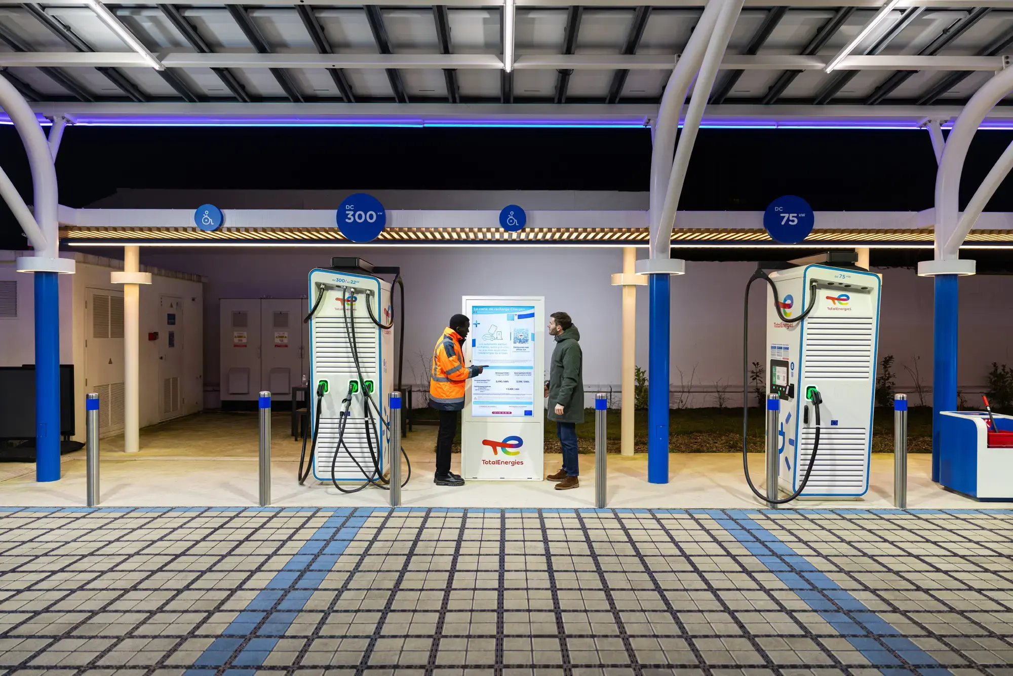 Multi-energy service station, Villejuif