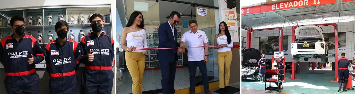 Primer lubricentro premium de TotalEnergies en Arequipa