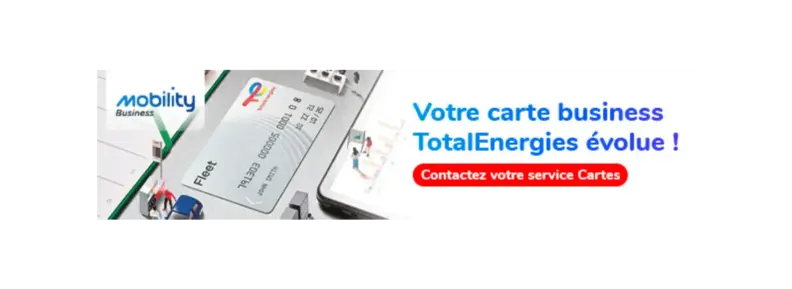 Bannière Total Carte Business