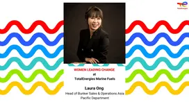 Meet Laura Ong, Head of Bunker Sales & Operations Asia Pacific Team at TotalEnergies Marine Fuels