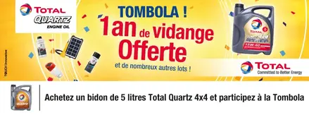 Tombola Total Quartz 4X4