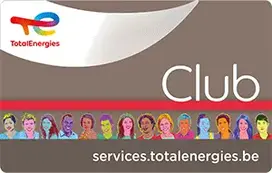 Total club belgium card