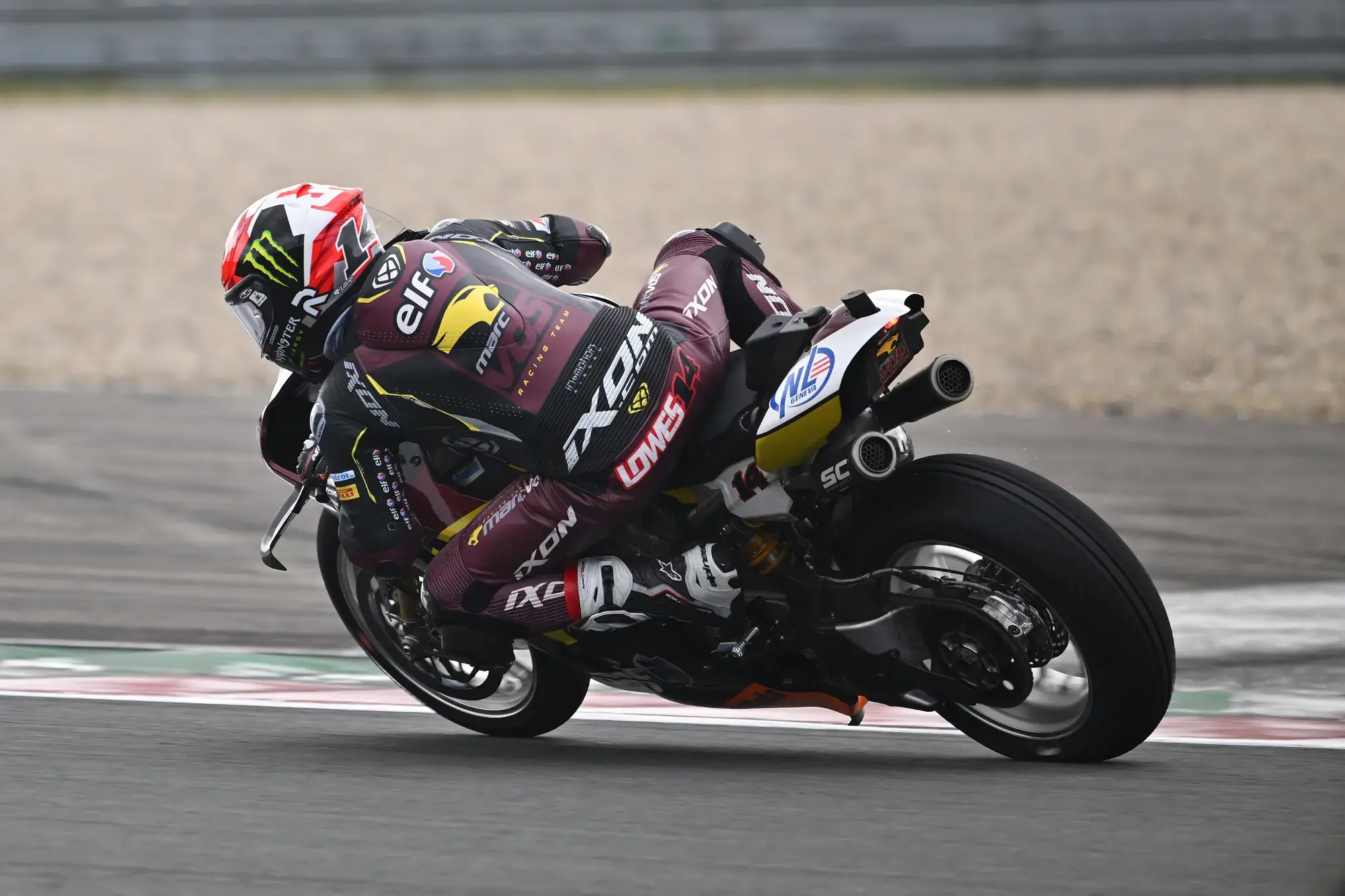 ELF World Superbike WSBK Sam Lowes Marc VDS Racing Team Aceite de Moto Cambio de Aceite Aceite de Motor Motorsport Racing Assen