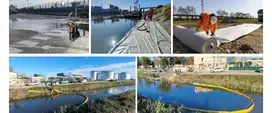 5 images du site et de l'opération