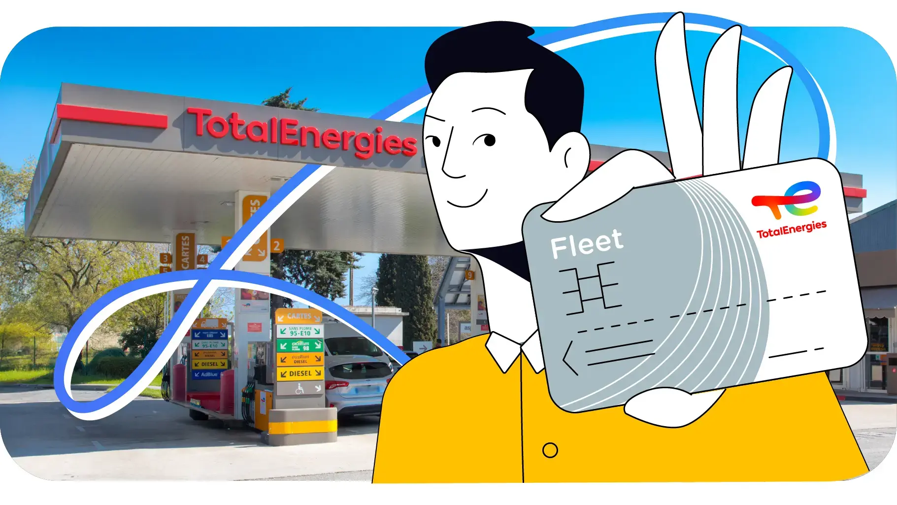 Carte Fleet de TotalEnergies