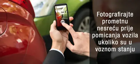 Kako se ponašati u slučaju prometne nesreće