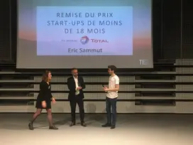 Remise de prix Eric Concours Total EDHEC Entreprendre
