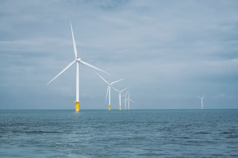 Offshore Windrad TotalEnergies Yunlin Offshore Wind Farm 