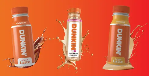 Dunkin Drinks at Bonjour