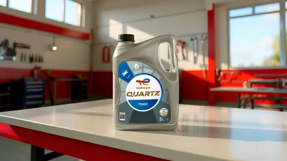 Aceite Quartz 7000 Future XT de TotalEnergies para motores de gasolina y diésel.