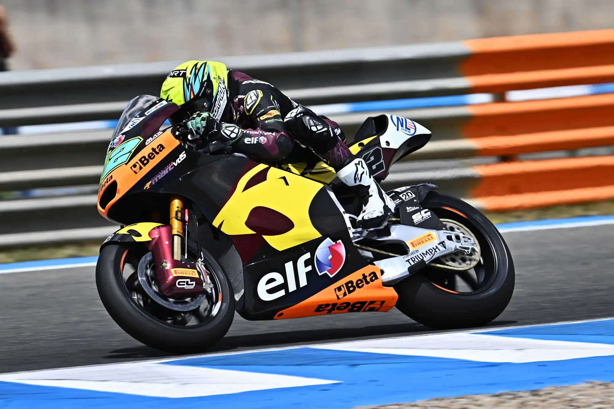 ELF A Brand Of Passion Motorsport Racing Moto Motociclismo ELF Marc VDS Racing Team Moto2 MotoGP SpanishGP España Jerez Cambio De Aceite Aceite De Moto Aceite De Motor Filip Salac