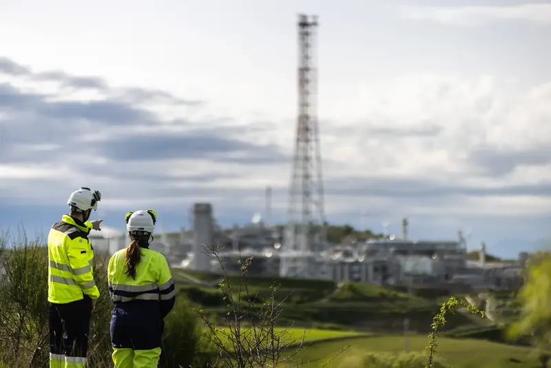 Tempa Rossa oil and gas site in Corleto Perticara, southern Italy