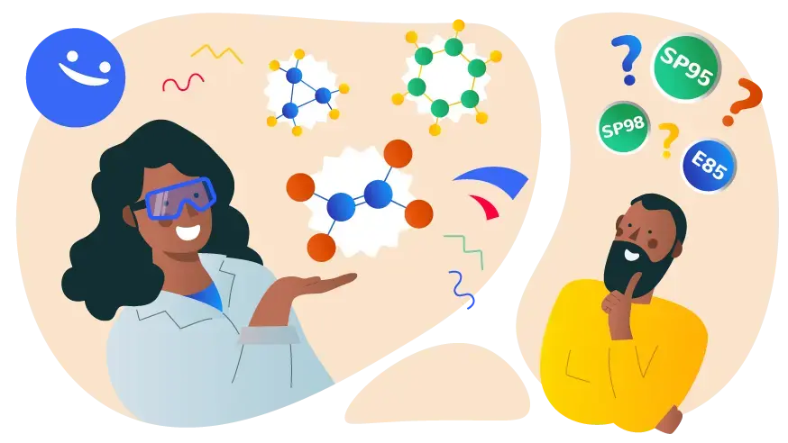 Quelle est la composition des différents carburants