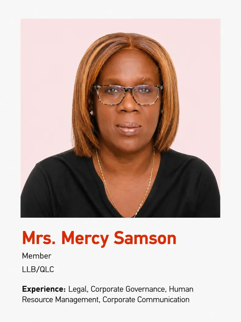 Mrs. Mercy Sampson.