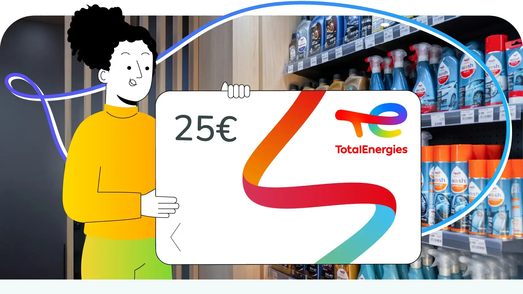 Carte Cadeau de TotalEnergies