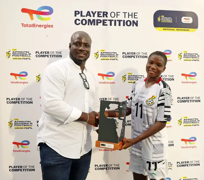 TotalEnergies Ghana at the CAF African Schools Football Championship