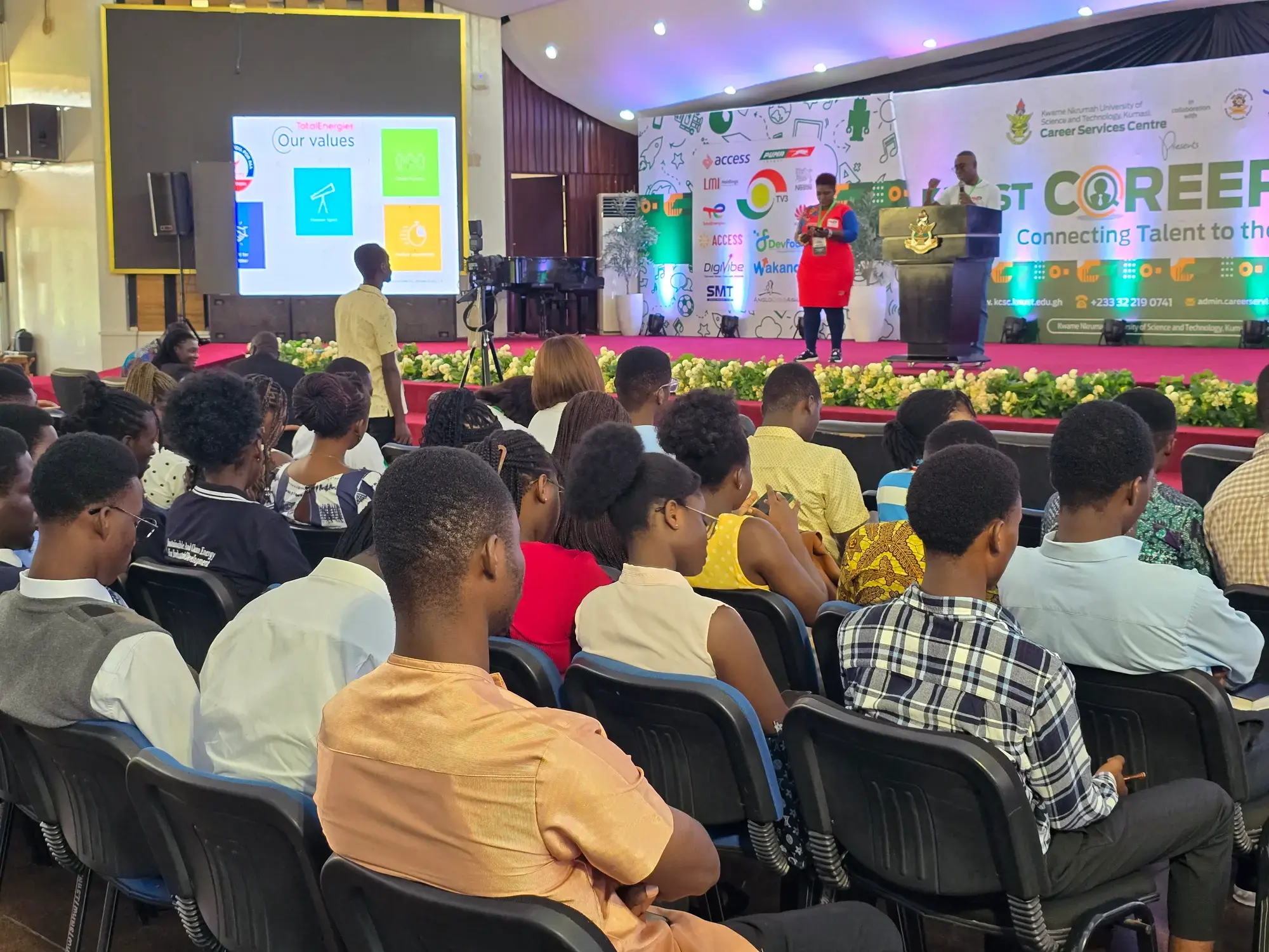 TotalEnergies Marketing Ghana PLC Engages Future Talent at KNUST Career Fair