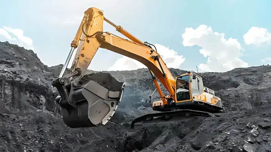 shovels and excavators