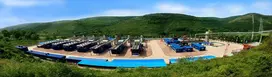 image panoramique de gas engines