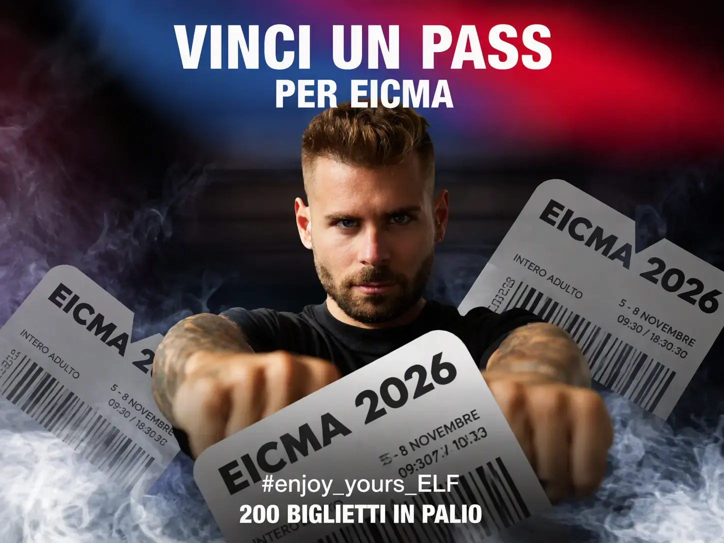 vinci un pass per eicma