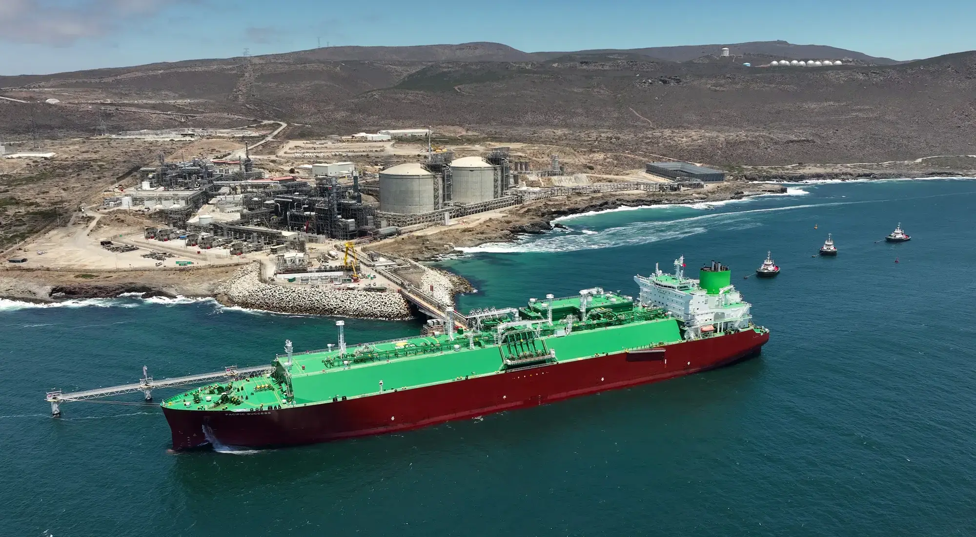 ECA LNG First Cargo
