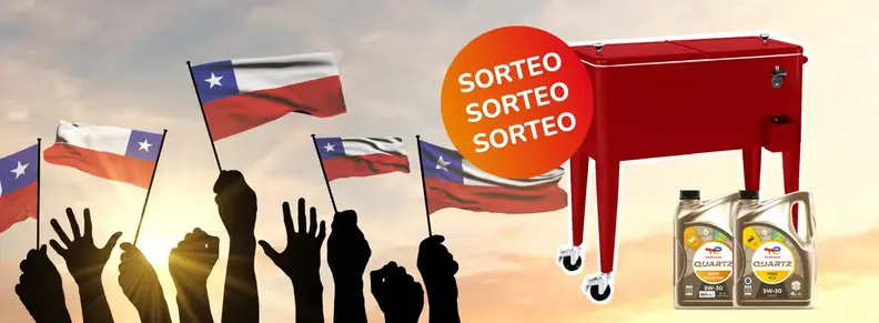 Cambia tu aceite de motor en un Quartz Auto Services o un ELF Expert y participa por un espectacular cooler.