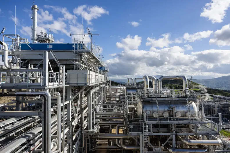 Tempa Rossa oil and gas site in Corleto Perticara, southern Italy