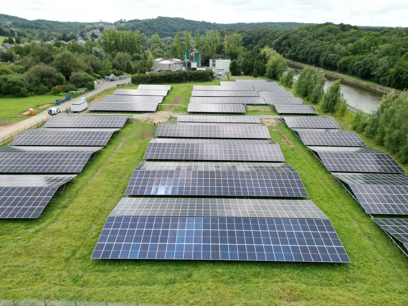 Materne - Belgium - ground-mounted on site solar - DG EU