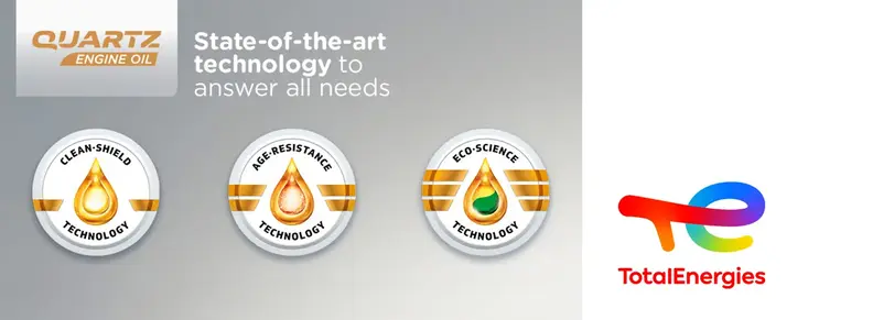 Quartz engine oil: State-of-the-art technology to answer all needs