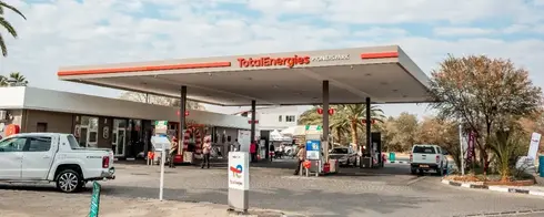Service Station in Namibia