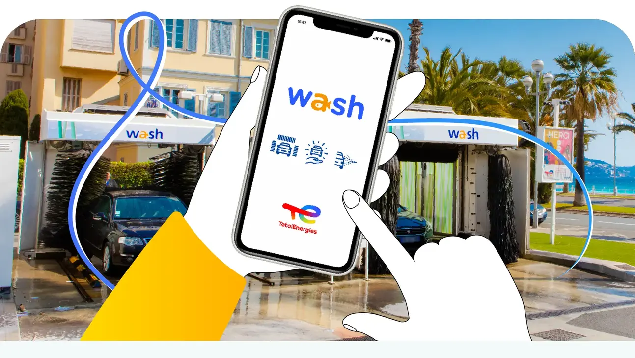 Application Wash de TotalEnergies