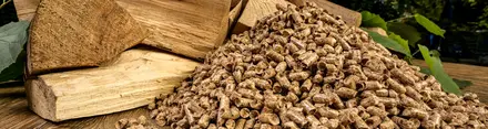 Pellet et bois