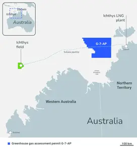 Map of Major Offshore CO2 Sequestration Project