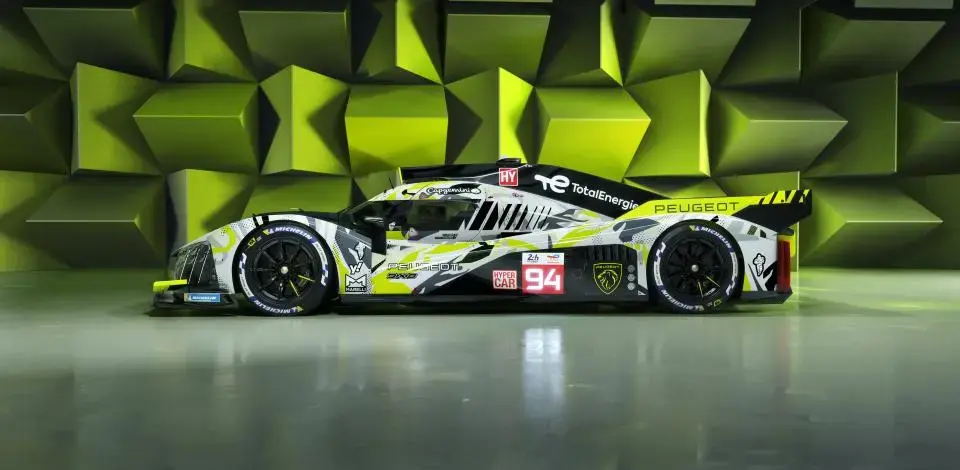 TotalEnergies y Peugeot Sport develan la nueva silueta del Hypercar 9x8 2024