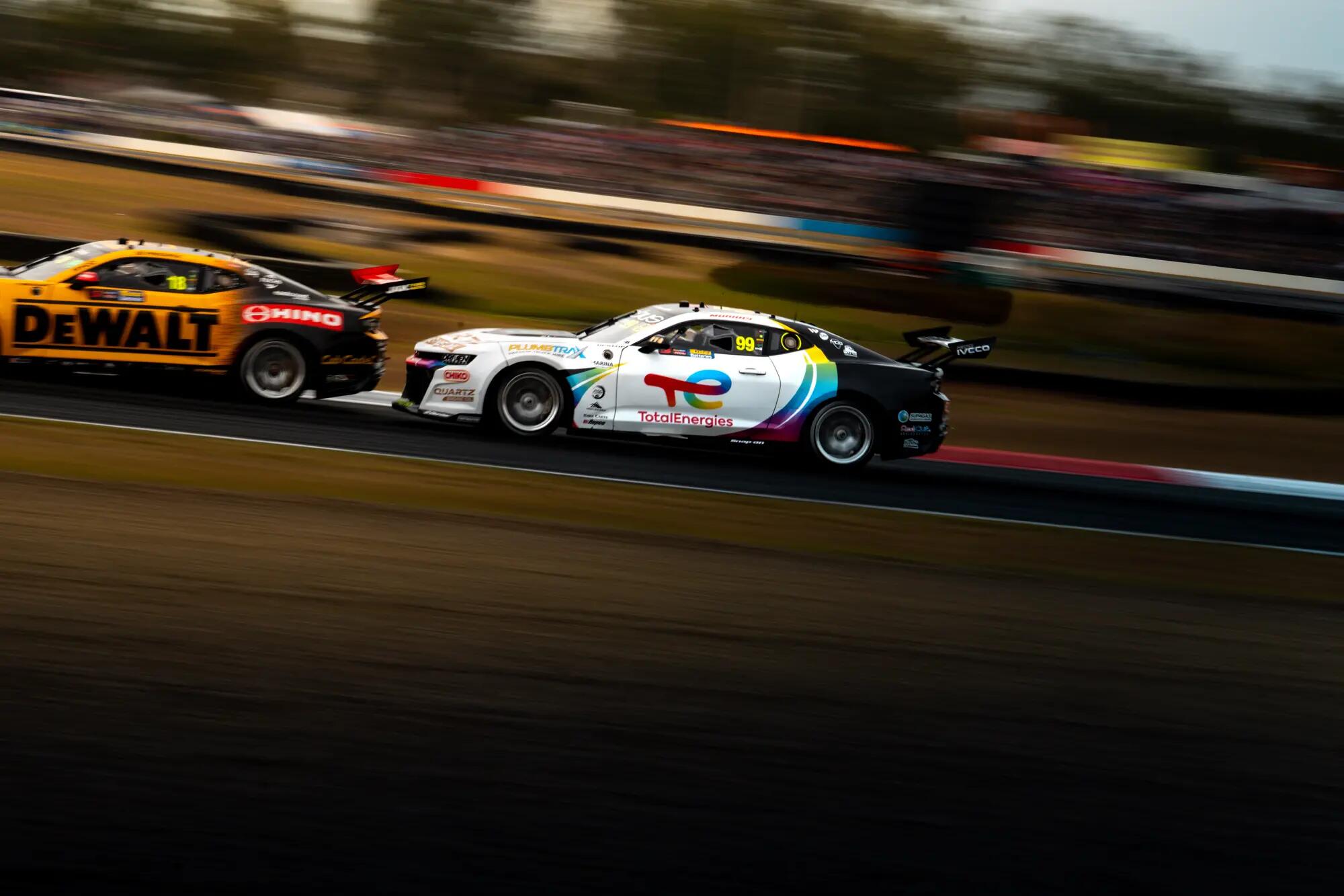 TotalEnergies Quartz Camaro on track