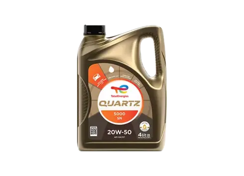 Car engine oil: Quartz 5000 SN 20W-50 4L