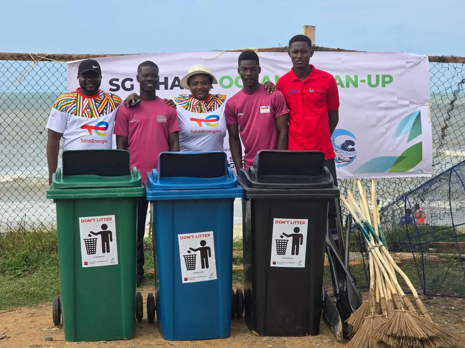 TotalEnergies And Societe-General Ghana Champion Ocean Sustainability With ‘Move for Ocean’ Clean-Up Drive
