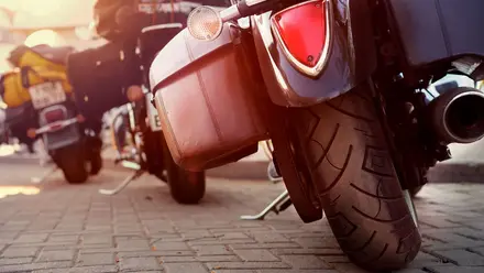 Motocicleta para viaje