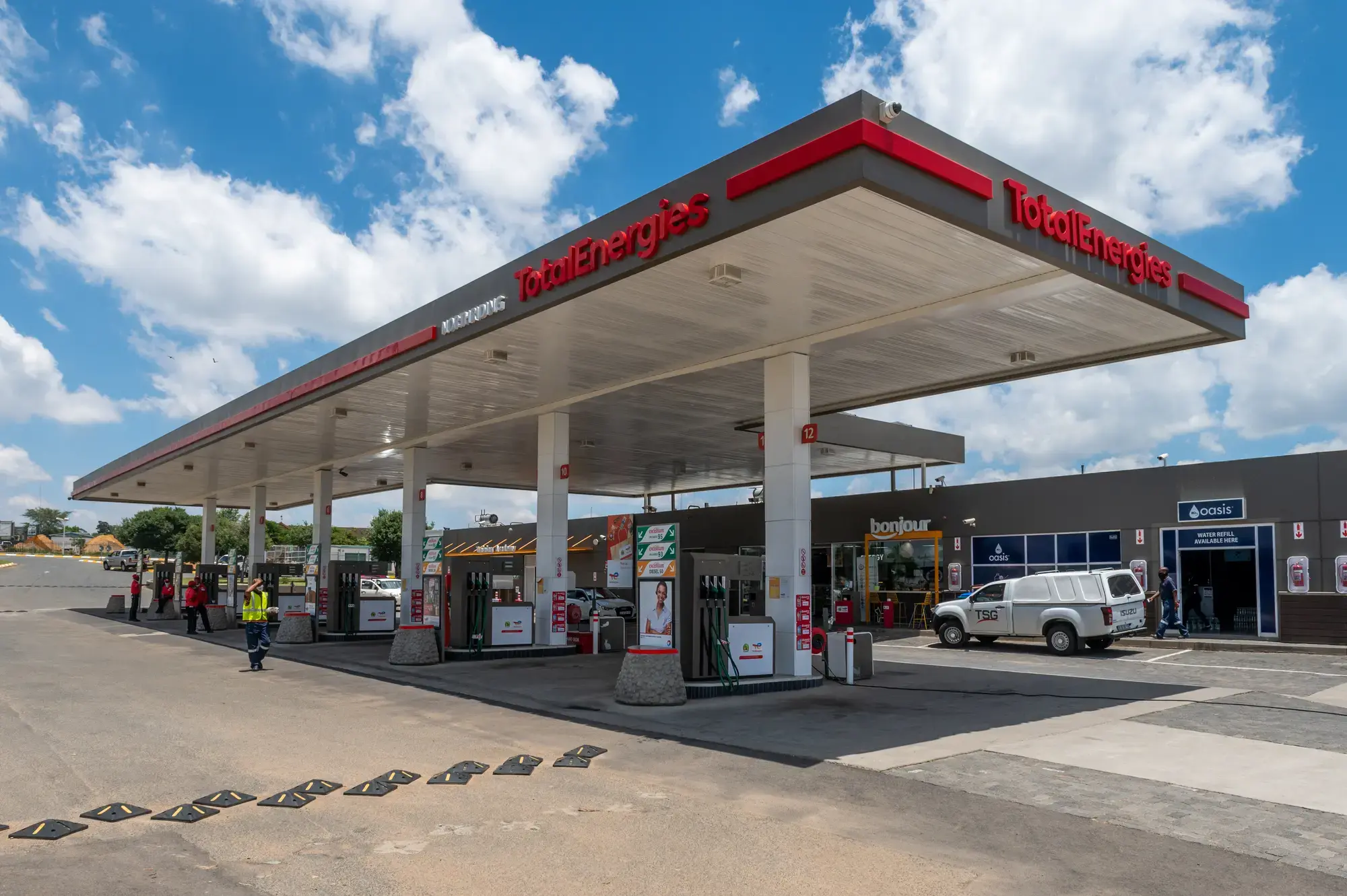 Services available at TotalEnergies stations on a daily basis ...