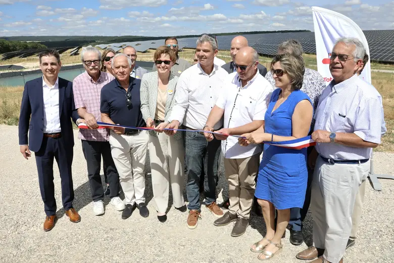 Inauguration des centrales agrivoltaiques de chambœuf et valforêt