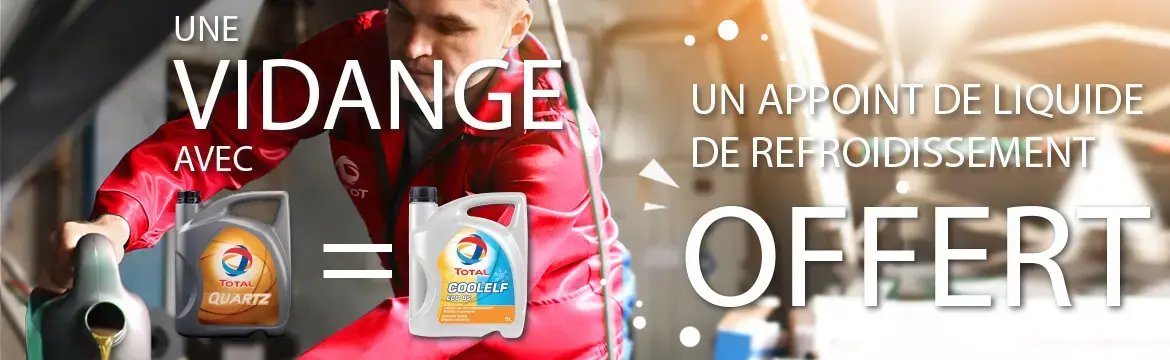 Une vidange = Un appoint GRATUIT de liquide de refroidissementVotre voiture vous dira merci&nbsp;!