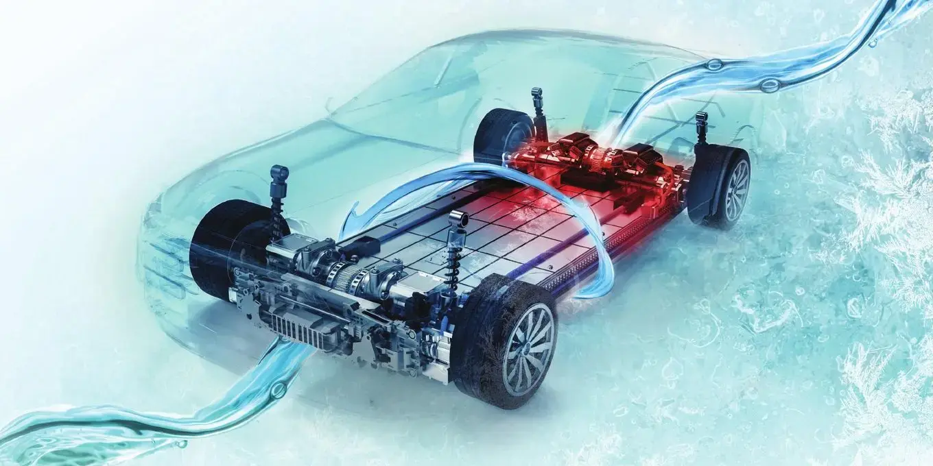 Coolelf EV – electric vehicle chassis in ice