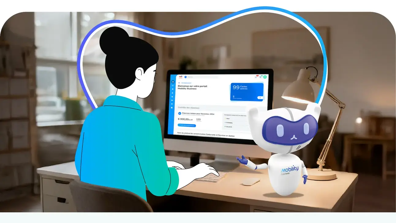 Gestionnaire sur le portail Mobility Business