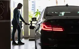 TotalEnergies EV charging station at a condominium in Singapore